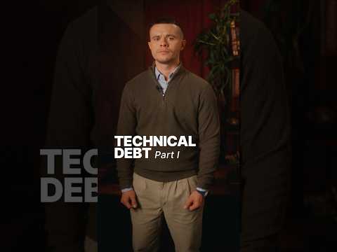 So, what is technical debt in a project? #techdebate #techdebt #badcompany #juniordeveloper