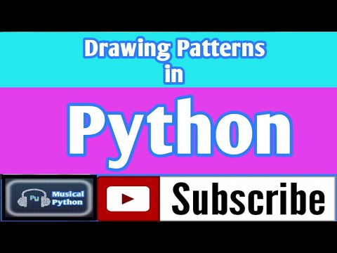 Drawing Square Patterns using turtle in Python |  Python Language | Python for Beginners