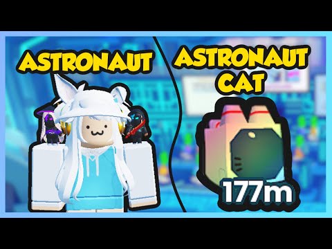 My name is Astronaut, so I got as many astronaut cats as possible | Pet Simulator X: Overhauled