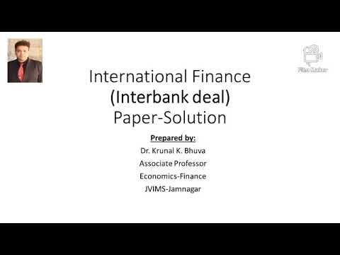 Interbank deals