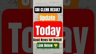 SBI Clerk Result 2025 ✅ | Final Result Countdown शुरू 🔥 | Good News for Aspirants! #sbiclerk2025