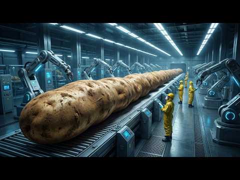 Inside the billion dollar snack factory-How potato chips are mass produced