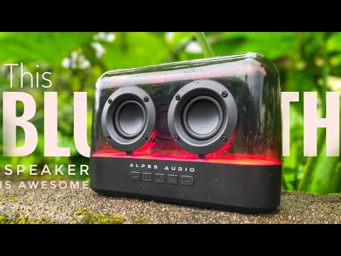 THIS BLUETOOTH SPEAKER IS AWESOME!! ALPSS AUDIO BLUETOOTH SPEAKER 🔥🔥