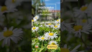 Build apps like you build Canva posts.  #reptileapp #nocodeapps