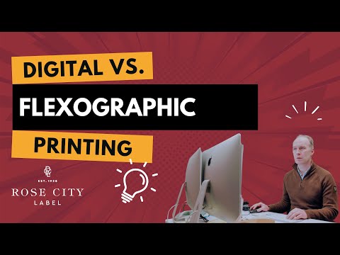 Digital vs. Flexographic Printing: What's the Difference? | Rose City Label