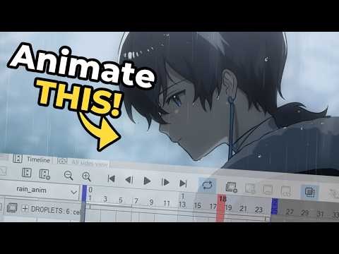 How To Animate a Rain Scene