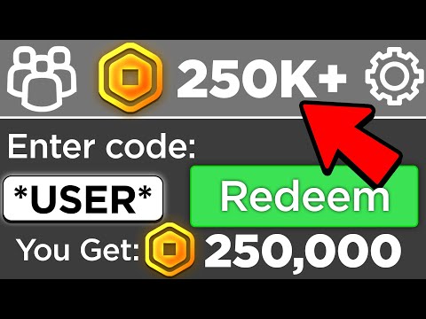 Enter This Code For FREE ROBUX in Roblox.. (2025)