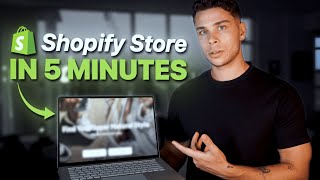 Build a Shopify Store In 5 Minutes With A.I. (2026 Beginner Guide)