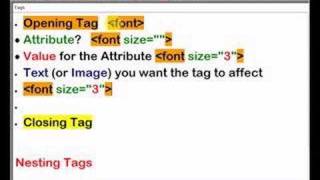Understanding HTML tags part 1