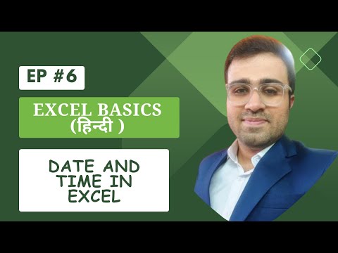 Date and time in Excel | How to add Date and time | CMA Abhishek Chandna