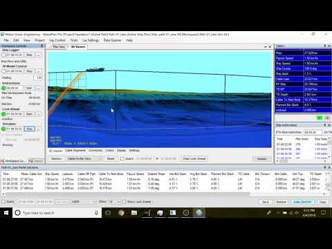 MakaiPlan Pro Cable Lay Demo - Full Video