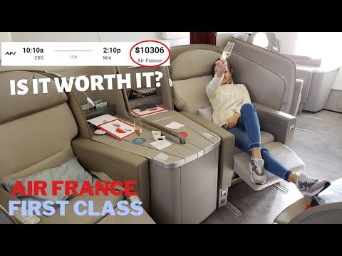 $10,000 TICKET! AIR FRANCE FIRST CLASS ON A380 - IS IT WORTH IT?