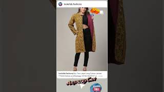 Designer Long coats for ladies available * Order on WhatsApp +919619659727 | 27 Feb 2023 update