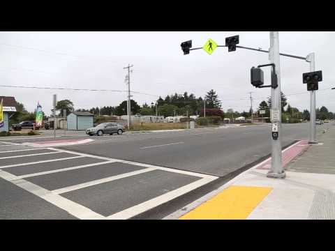 Crescent City Pedestrian Hybrid Beacon