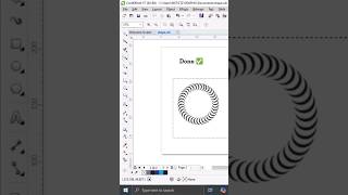 How to create Crazy shape in Coreldraw 2025#shorts #shapedesign #coreldrawtutorial #shortsviral