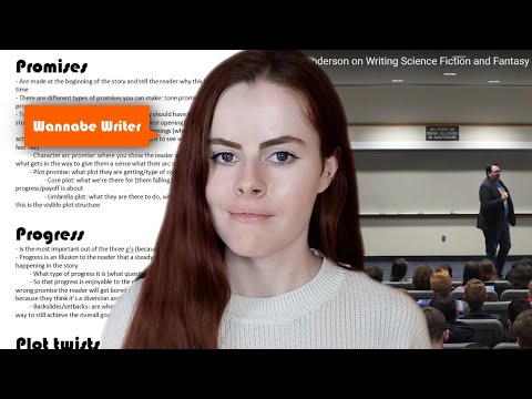 Applying Brandon Sanderson's WRITING COURSE