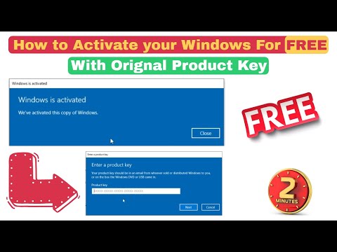 How to Activate your PC Windows with original Product Key for Free | PC Tips Part 3