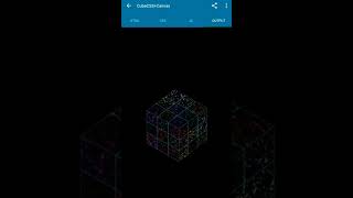 python coding create a cube... #shorts​ #shortcodingvideo​ #codingstatusvideo​ #pythoncodingstatu