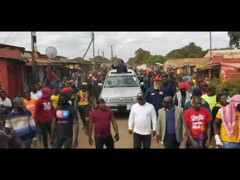 HH arrives in Ndola