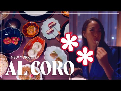 NYC Newest 2 MICHELIN STAR Restaurant | AL CORO, NYC