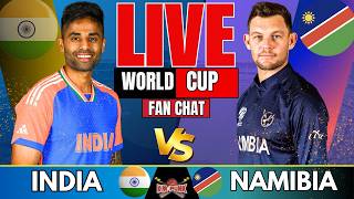 🔴 Live: India vs Namibia T20 World Cup, Live Match Score | IND vs NAM Live match Today