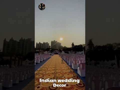 Stunning Indian wedding floral decor
