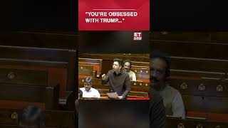 Raghav Chadha’s Savage Jibe at Trump Tariffs Goes Viral | #etnow #raghavchadha #shorts
