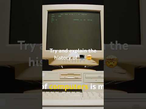 History of Computers, starting with the abacus…MIND BLOWING 🤯 #ComputerHistory #HumorInTech