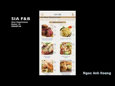 [NAH] Excellent interactive UX|UI SIA F&B Mockup