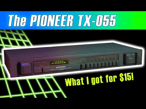 The Pioneer TX-055 FM/AM Digital Tuner: Tastes Like Chicken If Chicken Was A Radio.