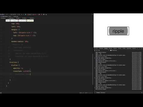 Add a ripple to any button with just CSS!