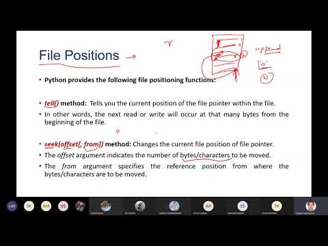 Python Lecture-21 (Continuing File Handling and String Processing)