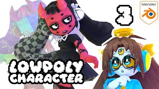 Creating a 3D character in Blender - UV Unwrapping & Texturing