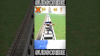 Franklin 🆚 Hulk 🆚 Giraffe 💥 Jump challenge 🤯 on the train 🚂 #shorts