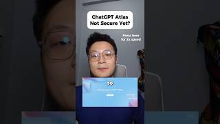 Cybersecurity experts warn us about the safety of ChatGPT Atlas #artificialintelligence #aicyber