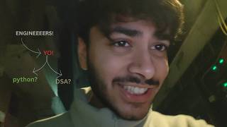 My Crazy Day as an ENGINEERING Student DSA and Python | Vloggg!