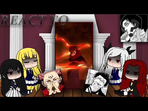 The Eminence in Shadow react to Sukuna || (RU | ENG)