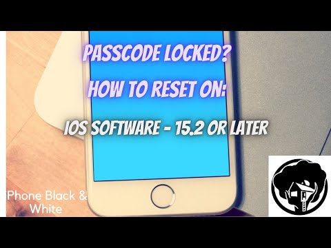 Disabled iPhone or Passcode Locked? - How to Reset - iOS 15.2 or Later
