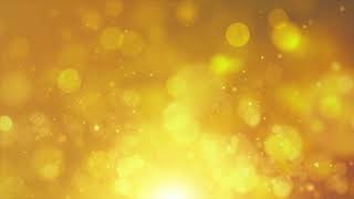 4K Bokeh Particles Flying up Free Video background Loop - Golden Particle Bokeh