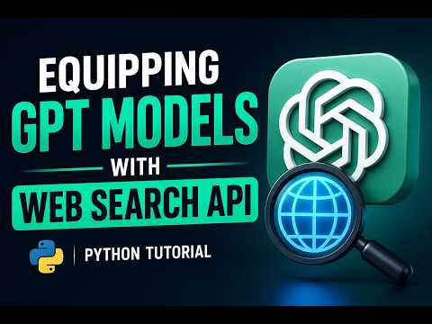 Build an AI Agent That Searches the Internet (OpenAI API Tutorial)