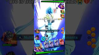 ULTRA GOGETA BLUE😭... #dragonballlegends #dblegends #dbl #shorts #funny #memes #anime #viralshorts