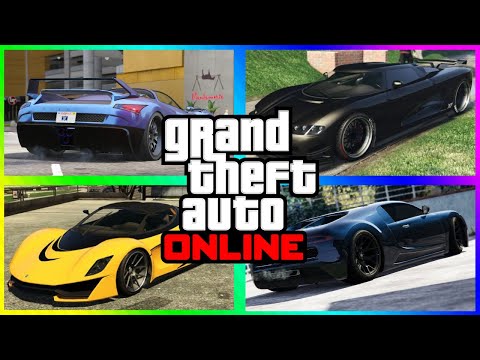 5 BEST SUPER CARS UNDER 1 MILLION In GTA 5 Online!