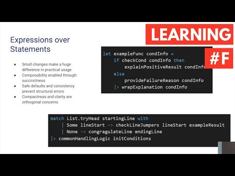 Learning F#