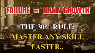 Why FAILING 30% of the Time Makes You Learn FASTER (Neuroscience Explained)