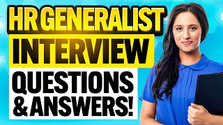 HR GENERALIST Interview Questions & Answers! (How to PREPARE for an HR GENERALIST Interview!)