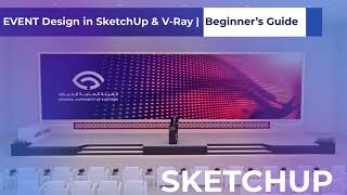 How to Model a Stage & Backdrop for Events – Full 3D Tutorial