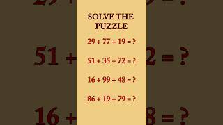 IQ, You Won’t Believe How Easy This Math Solution Is #IQMilestone #findtheanswer #solvemath #maths