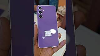 Samsung S23FE unboxing purple colour #new5gmobile #samsunggalaxy #newmobileunboxing