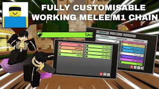 JJS | HOW TO MAKE A FULLY CUSTOMISABLE WORKING MELEE/M1 CHAIN (CUSTOM DOWNSLAM+MORE)