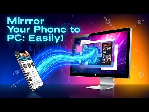 How to Easily Mirror Your Phone Screen to PC Using CMD (Step-by-Step Guide)
